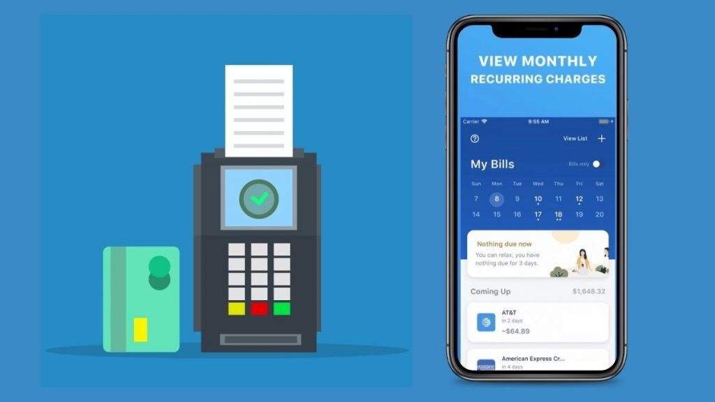Truebill Bill Tracker App